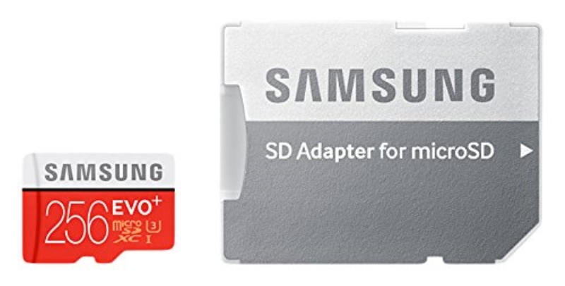 SAMSUNG Memoria micro SD 256 GB Evo Plus Samsung + adattatore